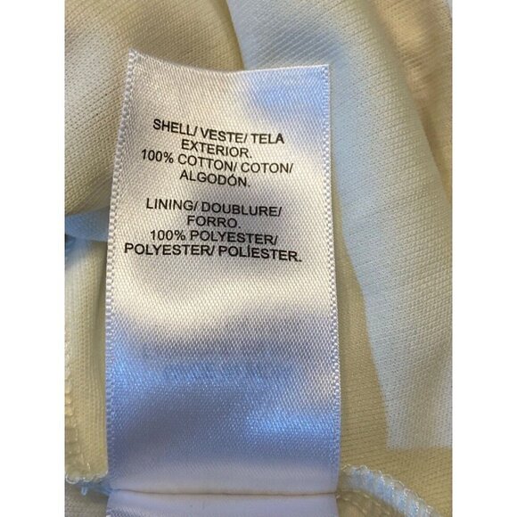 Lucky Brand Women Mini Dress XLARGE‎ Pink Granny Square Crochet Knit Boho Cotton - Picture 14 of 15